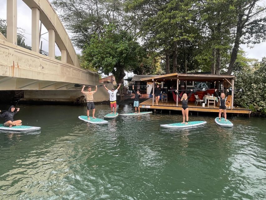 Oahu: North Shore Haleiwa Paddleboard River Adventure - Launching and landing at the private Rainbow Bridge facilities