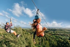Oahu: North Shore Zip Line Adventure with ATV and Farm Tour - Getting the day rolling with a two-mile ATV climb