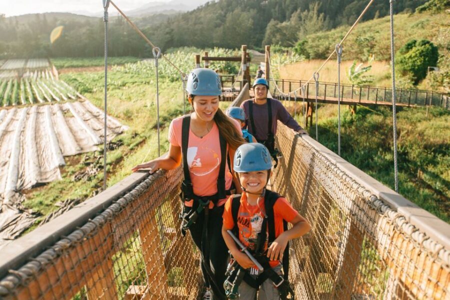Oahu: North Shore Zip Line Adventure with ATV and Farm Tour - The Keana Farms stop: what working agriculture adds to the day