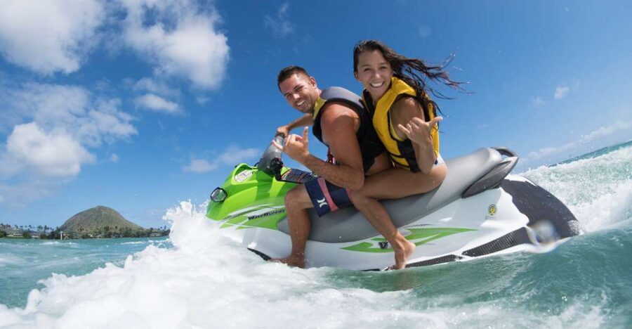 Oahu: Tandem Jet Ski Adventure on Maunalua Bay - Water taxi transfer: the ride you don’t skip, because it sets the mood