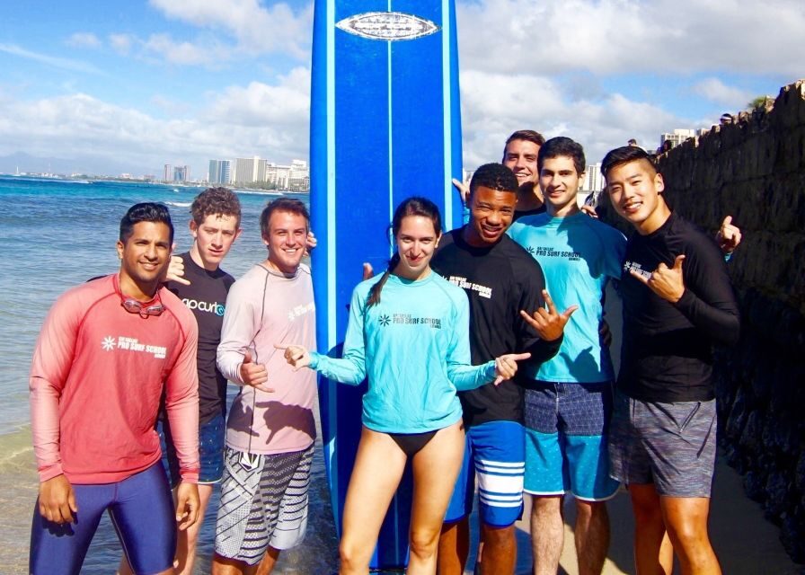 Oahu: Waikiki 2-Hour Beginner Group Surf Lesson - Waikiki lessons 1 mile from the chaos
