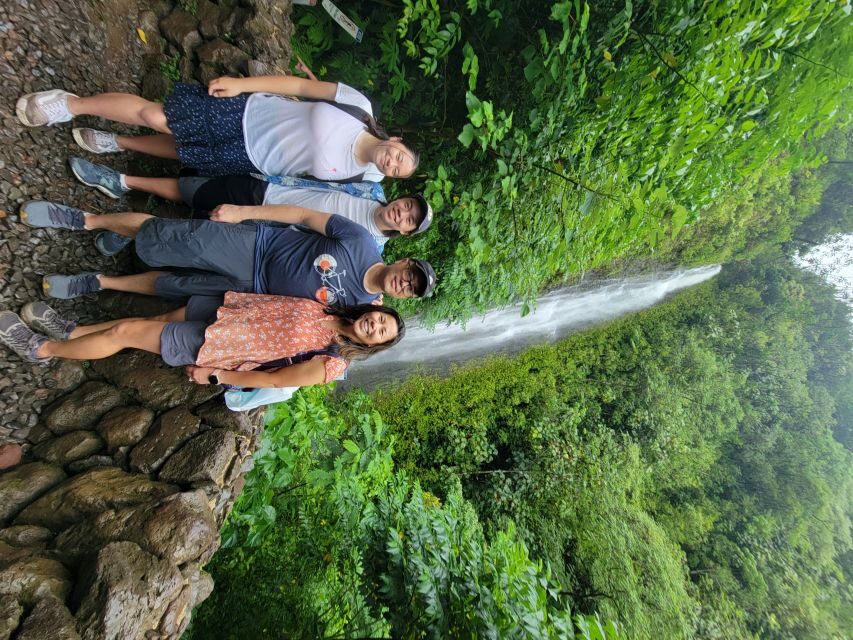 Oahu: Waikiki E-Bike Ride and Manoa Falls Hike - Lock the bike and step into the rainforest-style Manoa Falls trail