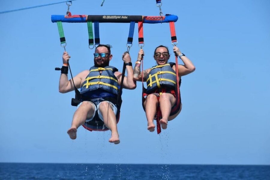 Oahu: Waikiki Parasailing - Choosing your altitude: 600, 800, or 1000 feet