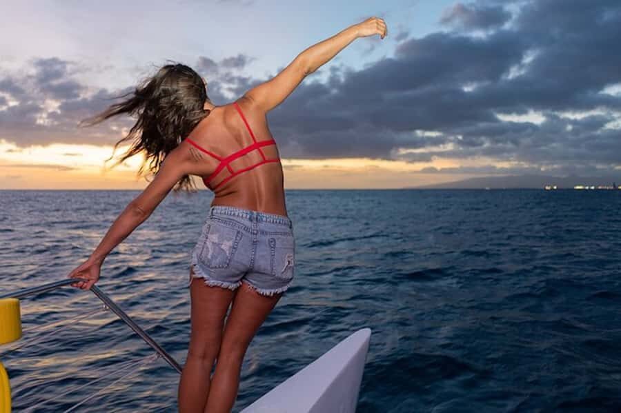 Oahu: Waikiki Sunset Catamaran Sail and Swim - Your Most Likely Best Moments on Board