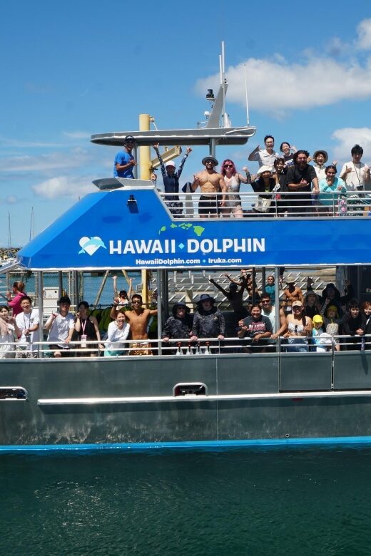 Oahu: Wild Dolphins Swim Turtle Snorkel Tour & Waterslide - Warm showers and on-board comfort that actually helps