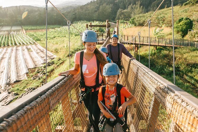 Oahu's North Shore: 8-Line Zipline Adventure - ATV ride first: the best kind of pre-zip workout