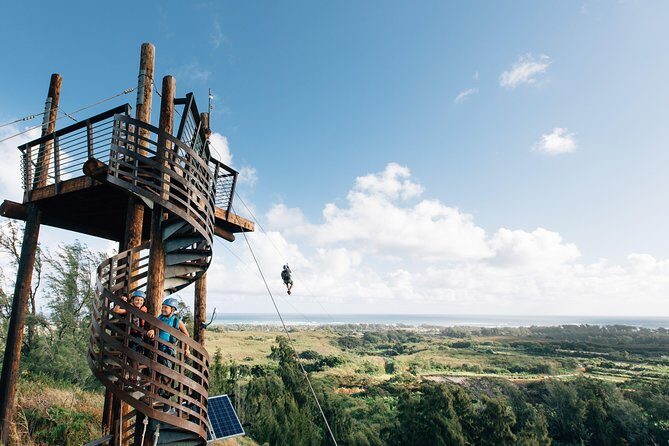 Oahu's North Shore: 8-Line Zipline Adventure - Equipment, instruction, and safety: what you should watch for