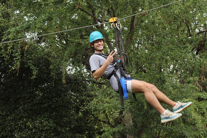 Off-Road ATV & 3 Zipline Combo (Optional Waikiki Shuttle) - Ziplining with a Braking System: Less Stress, More Enjoying the Air