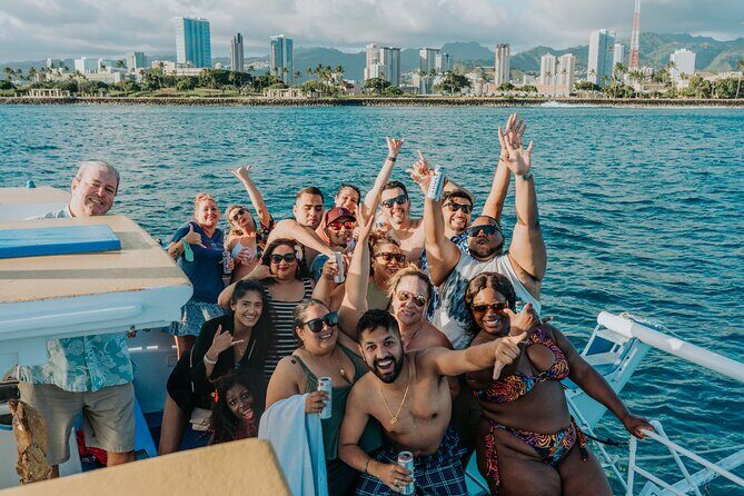 Paradise Waikiki Sunset Cruise + LIVE DJ + SWIMMING - Swimming and snorkel gear: what’s included and what’s not guaranteed