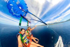 Parasailing in Waikiki from Oahu Hawaii - From Waikiki to Diamond Head: Your Aerial Views Plan