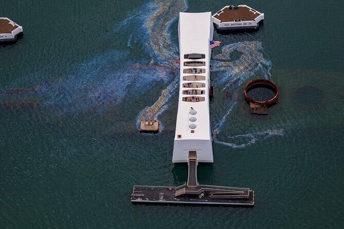 Pearl Harbor and Honolulu City Tour - Entering USS Arizona Memorial: The Film, the Boat Ride, and Your Included Access
