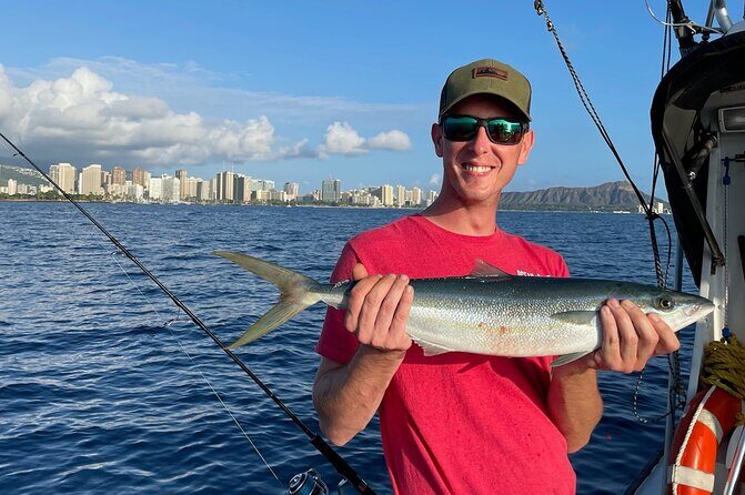 Private Fishing Charter for Family and Friends in Honolulu - Views and wildlife: Diamond Head, dolphins, turtles, and the reason the boat ride feels special