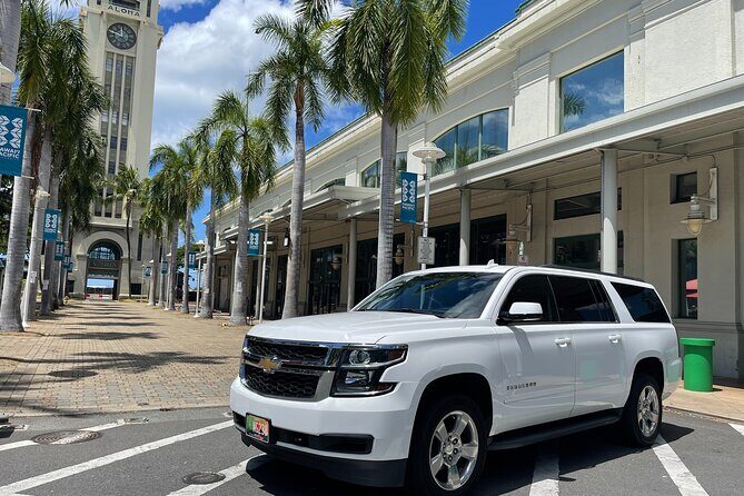 Private Luxury Escalade Transfer: HNL Airport & Cruise Ports - Orchid Lei Greeting: The $15 Add-On (If You Want It)