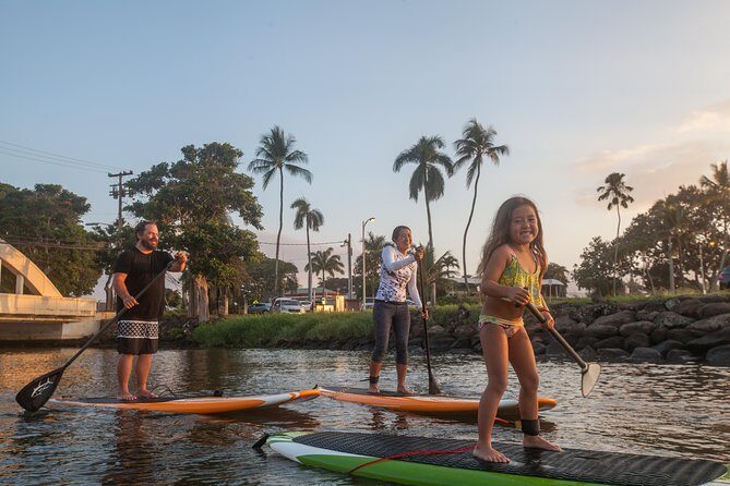 Private Stand up Paddle Lesson and Tour (for 1 or more paddlers) - Private SUP lesson in Haleiwa that focuses on balance fast