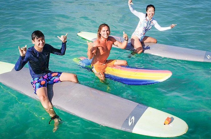 Private Surfing Lessons in Waikiki - The required land lesson: safety, paddling, and standing in plain language