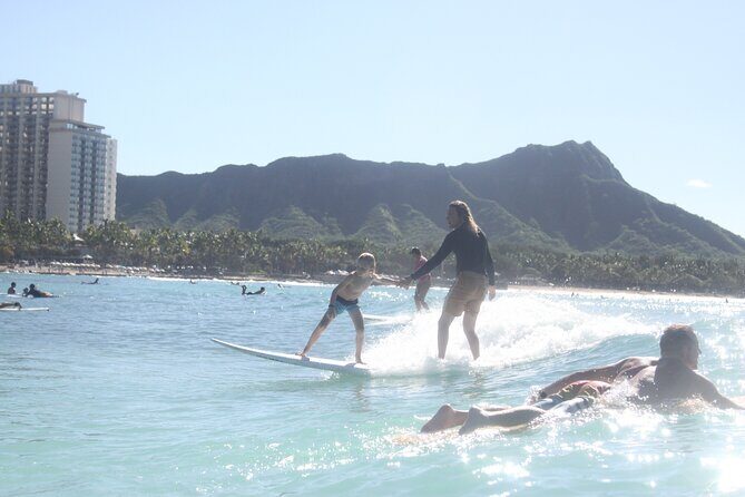 Private Surfing Lessons in Waikiki - On the water: close coaching that builds confidence fast