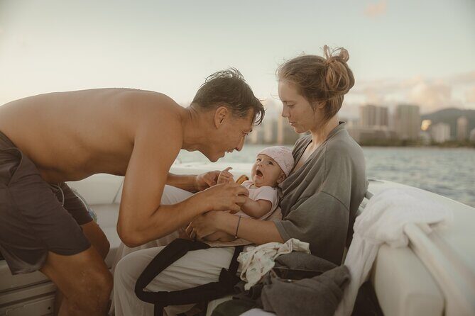 Private Waikiki Sunset Boat Tour: 6 passengers max - Diamond Head from the water: why that crater view feels special