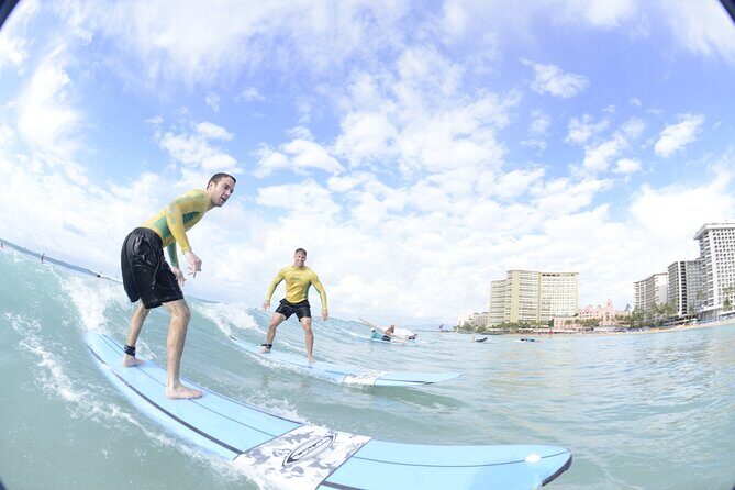 Semi-Private Surf Lesson for 2 or 3 people on Waikiki Beach - Why semi-private feels better than big-group lessons