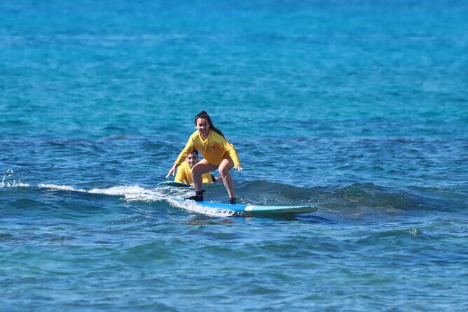 Semi-Private Surfing Lesson in Waikiki, Oahu - Price and value: $320 for coaching, gear, and safety teaching