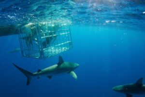 Shark Cage Diving On "The World Famous North Shore of Oahu", Hawaii - What you’ll do in the cage: safety setup and cage time