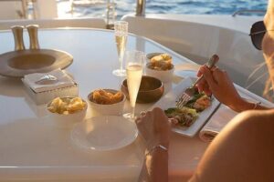 Small Group Yacht Sunset Cruise from Oahu - A private yacht for up to six: how the size changes the mood