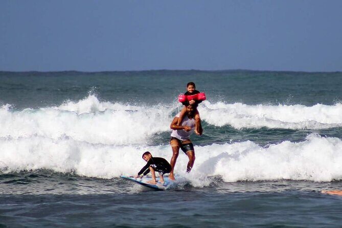 Surf Lessons on the North Shore Great for Families and all Ages - Small group lessons up to 12: more attention without going fully private