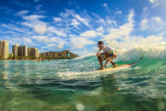 Surfing Lessons On Waikiki Beach - The on-land session: safety, paddling, and how to not fight the board