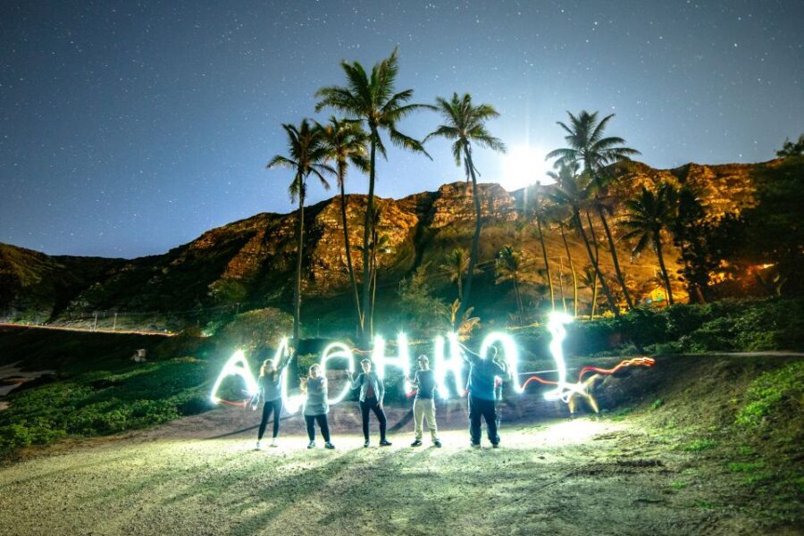 Unique Honolulu Sunset and Light Painting Tour - Logistics that can make or break your night