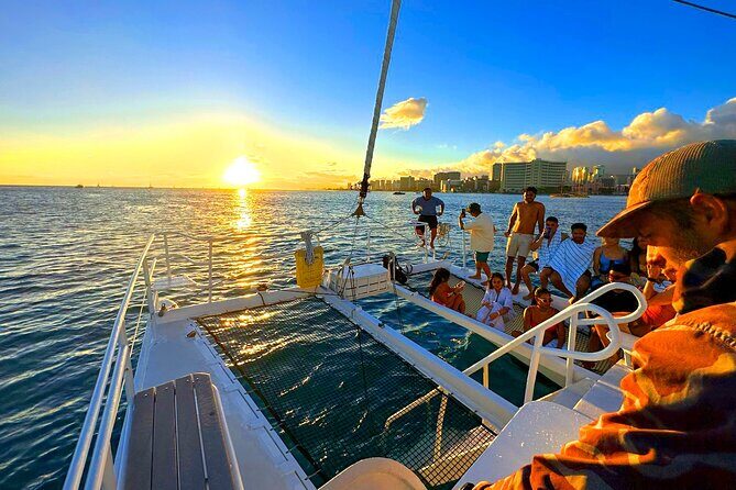 Waikiki Friday Firework Catamaran Tour - What’s onboard: restrooms, life jackets, and the small comforts that matter
