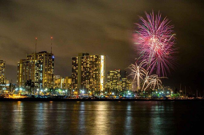 Waikiki Friday Fireworks Cruise Including Transportation - The Fireworks Over Waikiki Beach: Expect a Short Finale