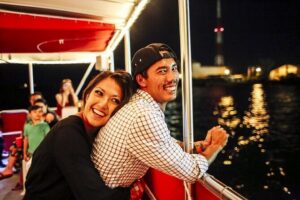 Waikiki Glass Bottom Boat Sunset Cruise - Glass-bottom expectations: small windows, not an aquarium