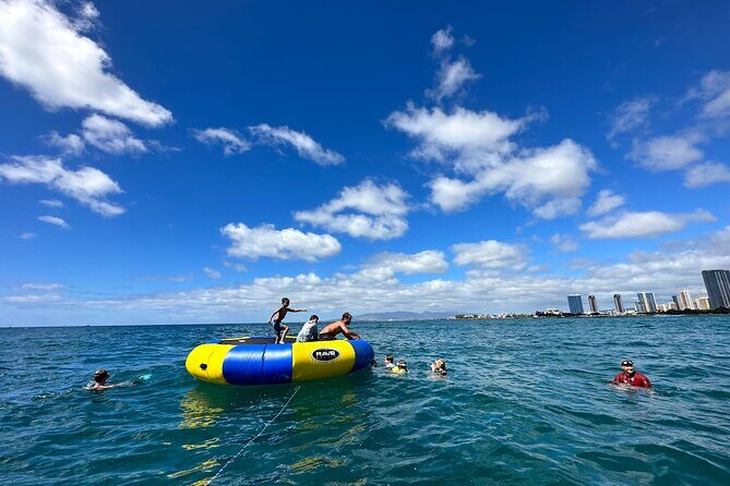Waikiki, Hawaii: Deluxe Snorkel and Wildlife Cruise - Diamond Head, Waikiki Beach, and Magic Island: The Scenic Cruise Part