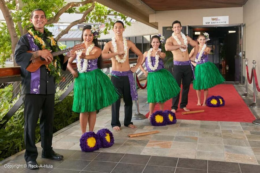 Waikiki: Luau and Buffet w/ optional Rock-A-Hula Show - Luau buffet dinner: roasted pig, salmon, poke, and more