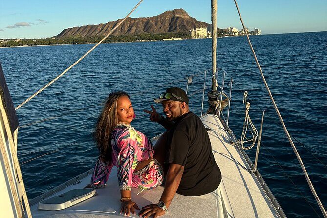 Waikiki private Day Tour and Sunset sail for couples - Captain Tony’s role: personal attention, story breaks, and real sailing skill
