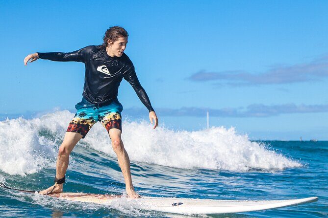 Waikiki Private Group Surf Lesson - The photographer: fun memories, but plan for extra cost