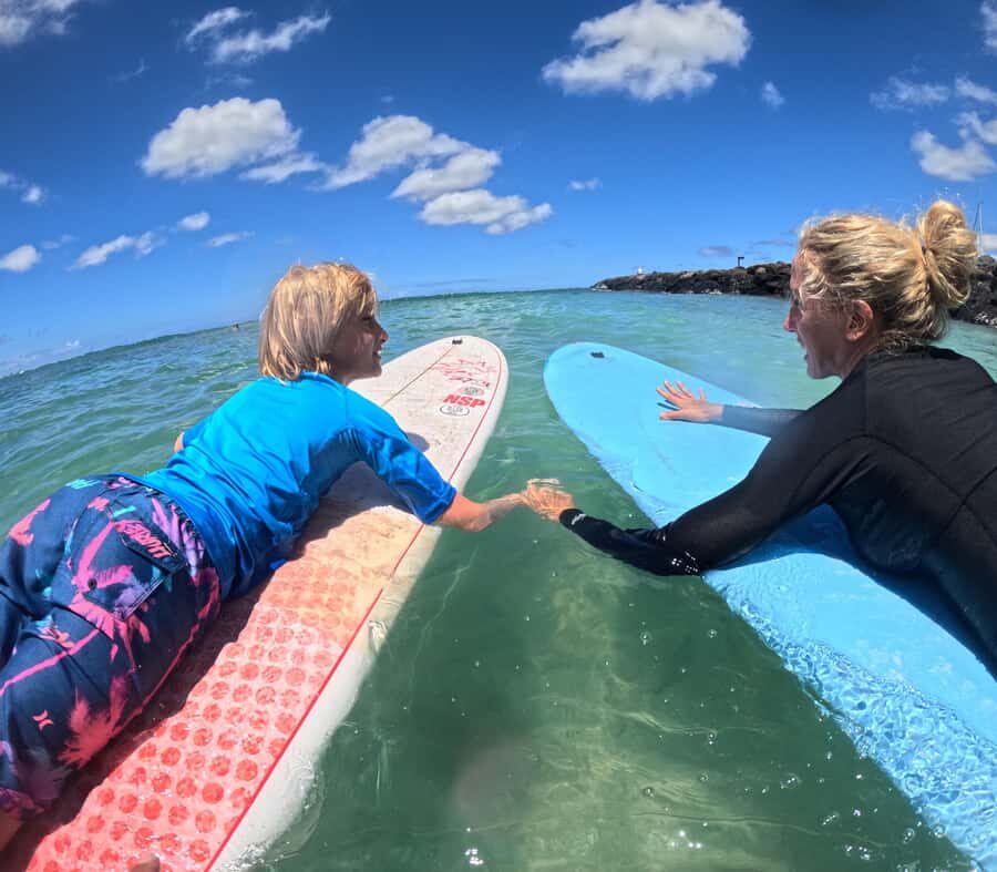Waikiki: Surf Lessons Easy 60 min classes no crowds! - Kaisers, Rockpiles, and Bowls: why these breaks matter for all levels
